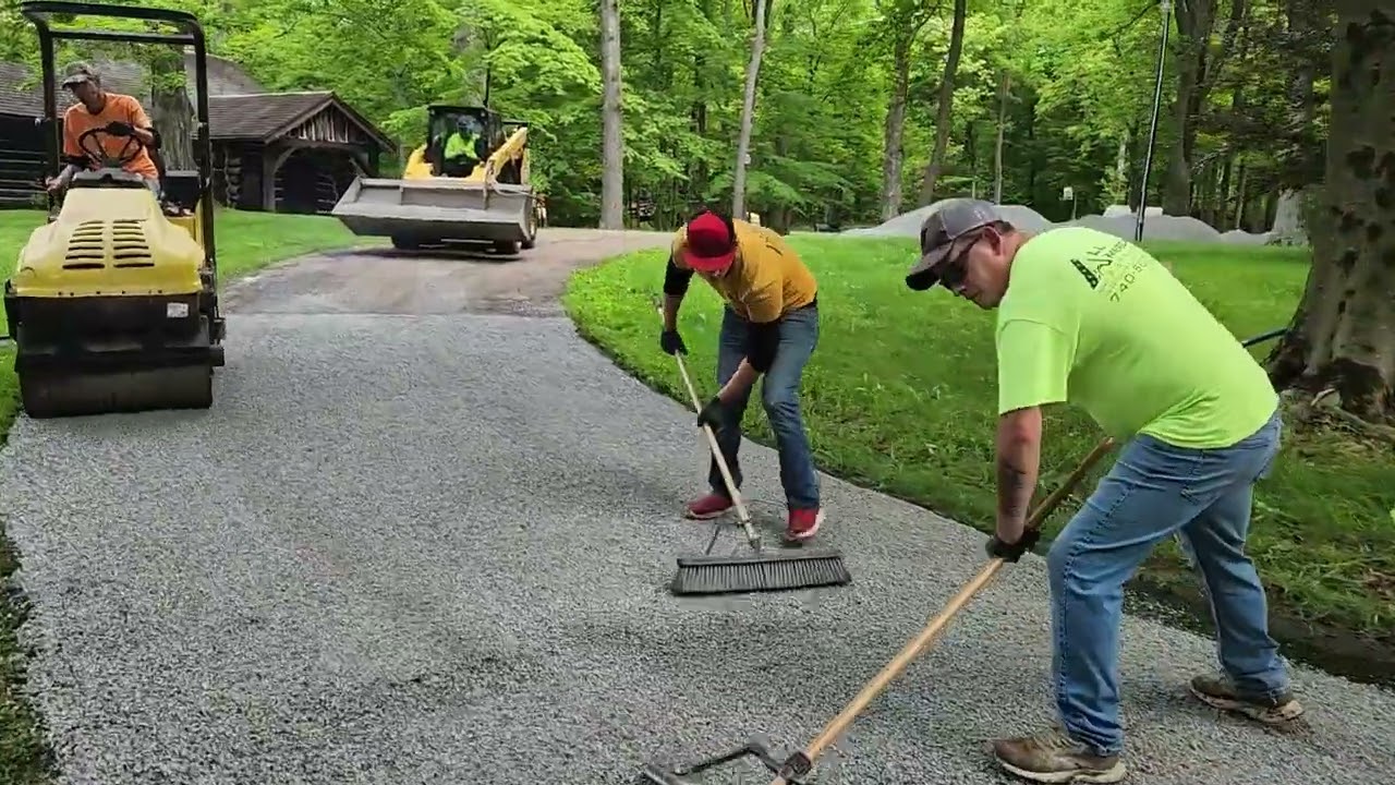 ALL AMERICAN PAVEMENT 740-500-2333 CHIP & SEAL PAVEMENT