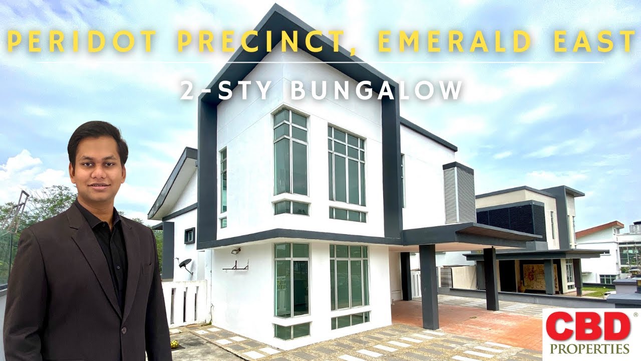 FOR SALE/RENT | Peridot Precinct Kota Emerald East Rawang | 2-sty Modern Designed Bungalow