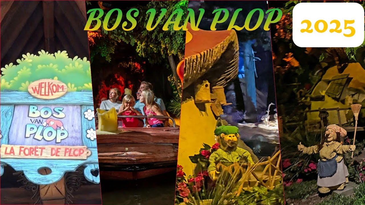 Het Bos van Plop ( onride compilatie) Plopsaland De Panne - Augustus 2025