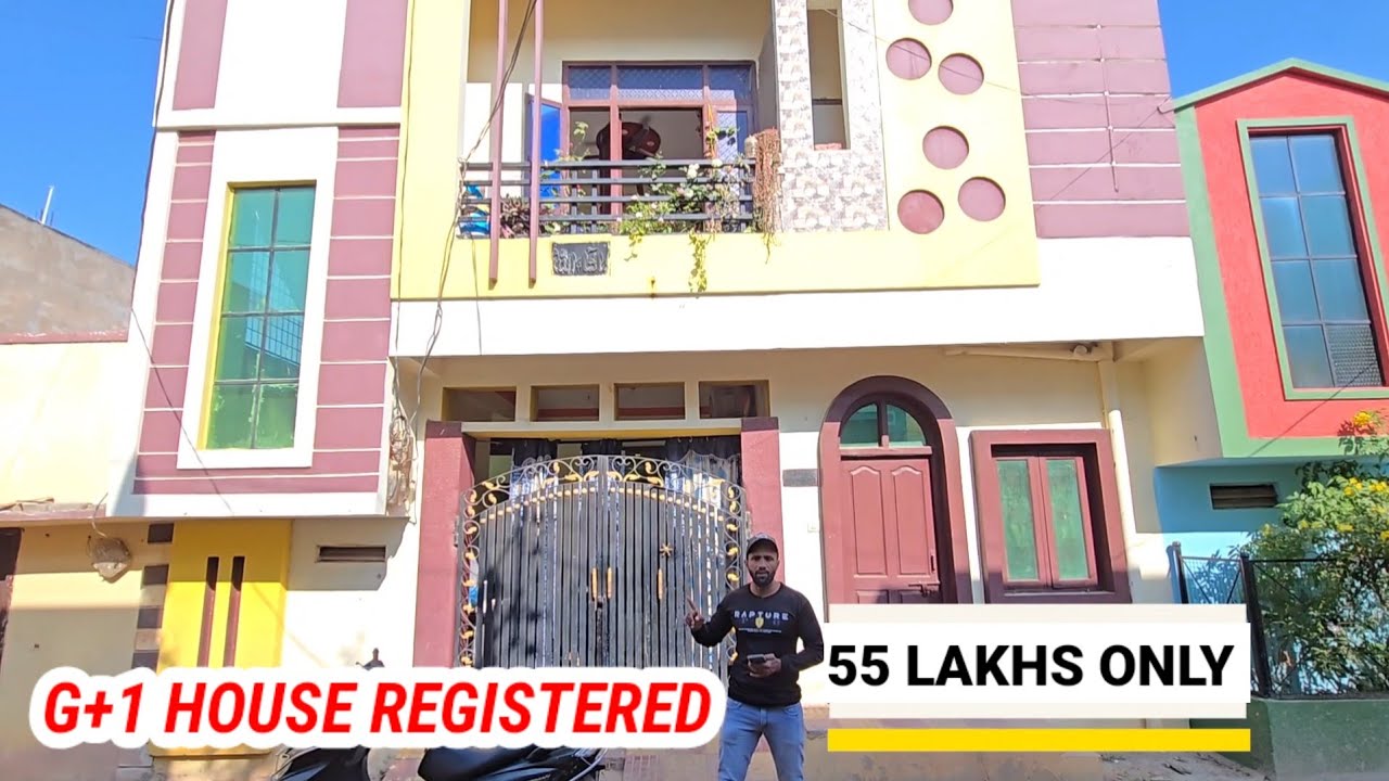 House for sale in Balapur Green City hyderabad  g+1