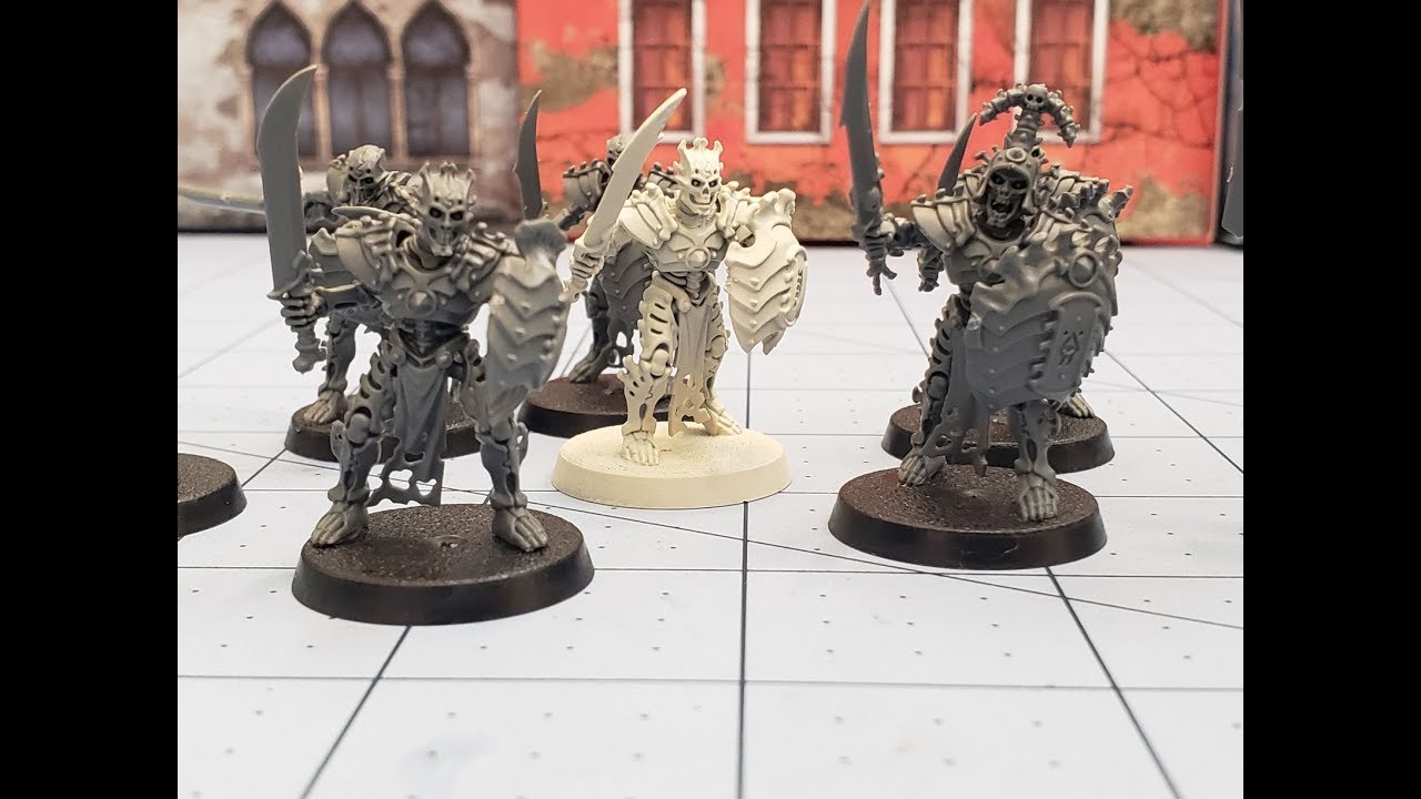 Games Workshop: Let's build Mortek Guard for the Ossiarch Bonereapers!