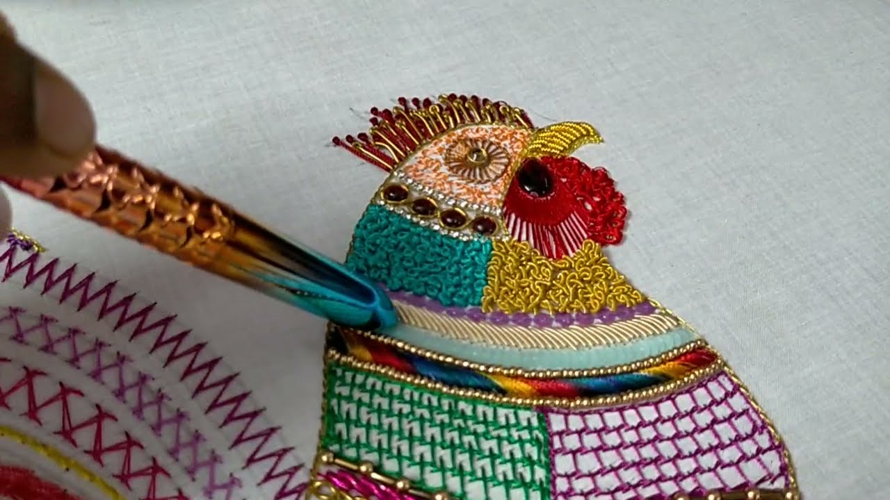 50 Types of Aari Stitches named | Types of Aari Stitches