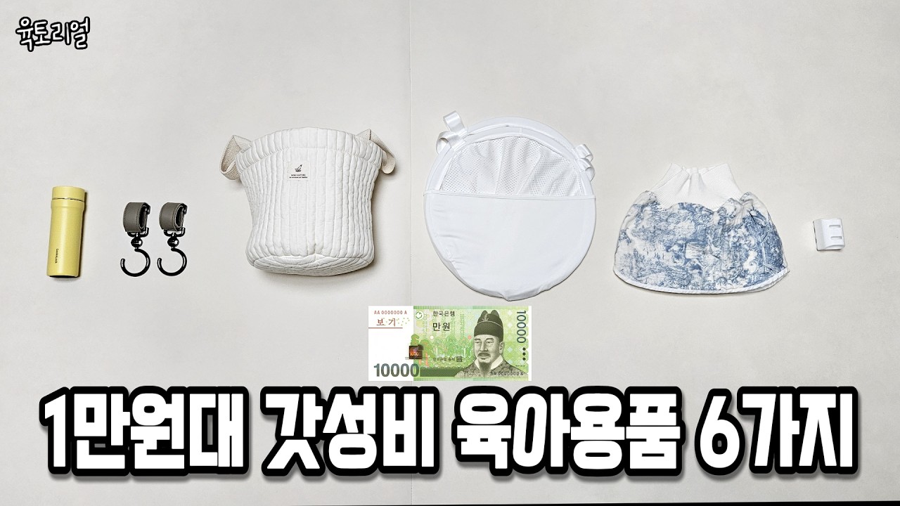 육아의 질이 상승하는 1만원대 육아용품 6가지 ㅣ외출템 ㅣ세탁템ㅣ일상템