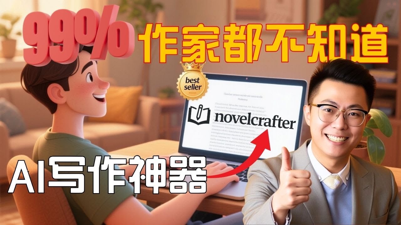 90%作家都不知道的AI写作神器，我把它挖出来了！