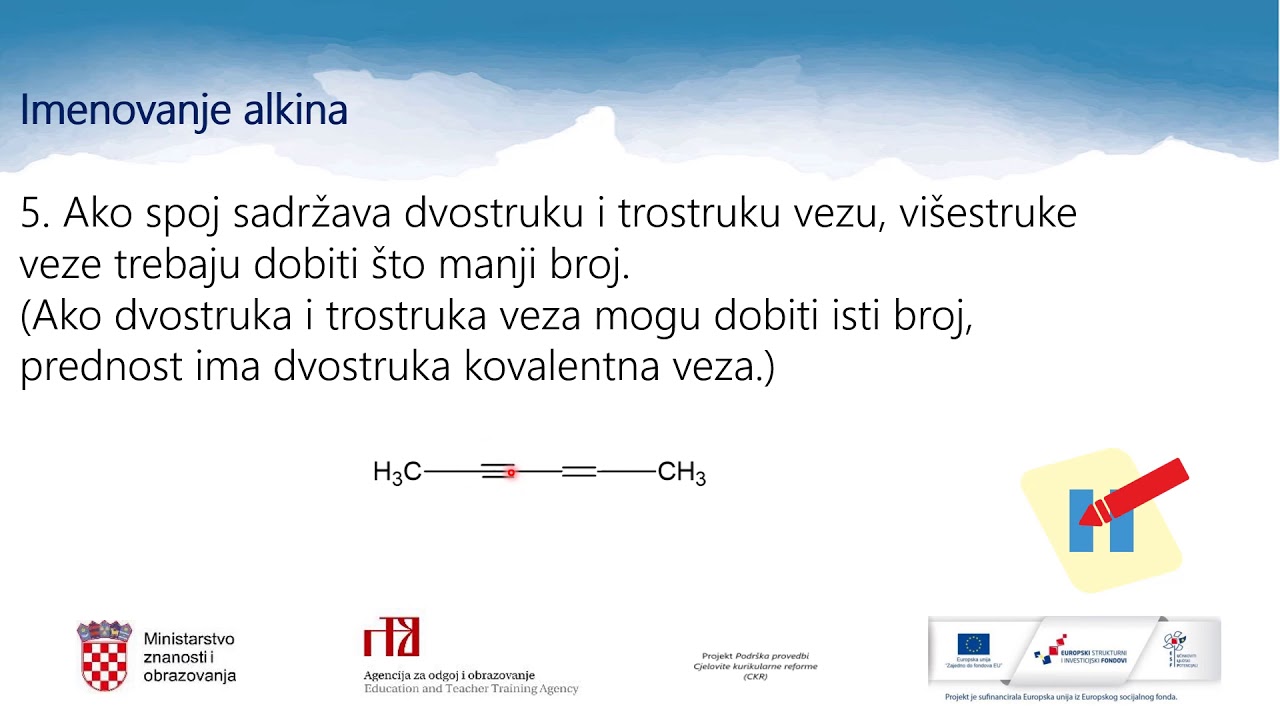 Kemija 3. r. SŠ - Alkini