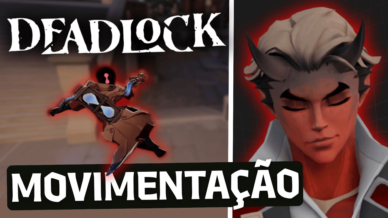 GUIA DEFINITIVO da MOVIMENTAÇÃO do DEADLOCK - Todas as mecânicas explicadas! (Básico ao Avançado)