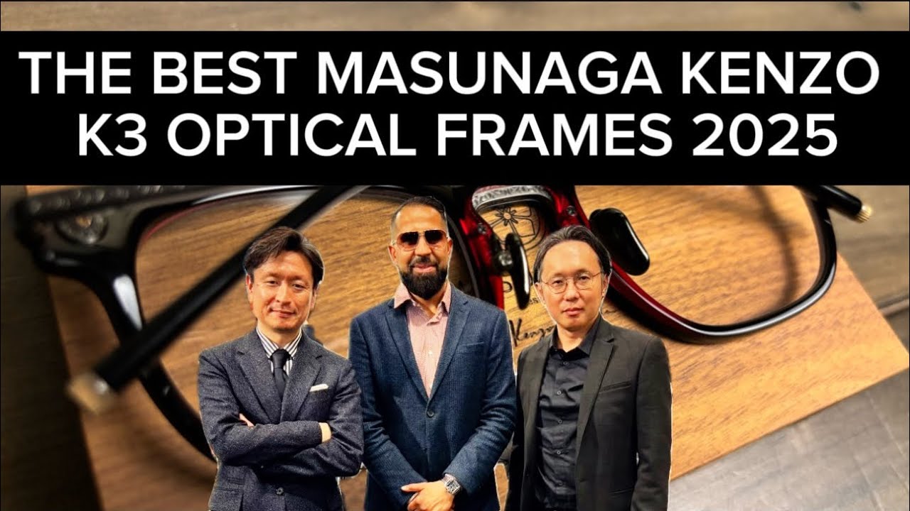 The BEST MASUNAGA KENZO K3 OPTICAL FRAMES!!