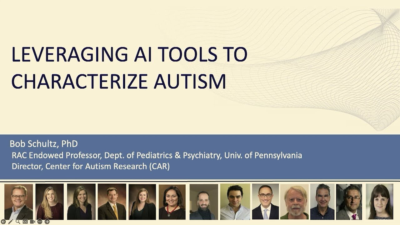 Leveraging AI tools to characterize autism