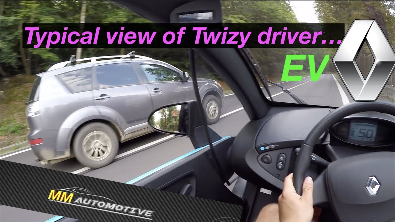 2020 | Renault Twizy POV Test + Acceleration to TOP SPEED