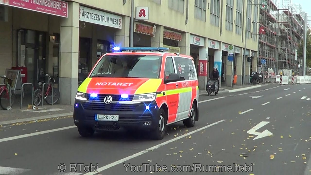 Leipzig German Red Cross EMS response compilation #10 - ambulances & doctor cars [GER | 2022 - 2023]