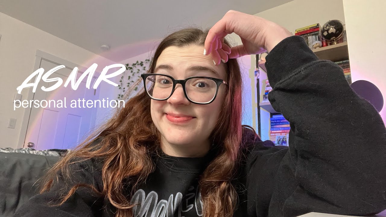 ASMR lots of personal attention and tapping on my books and boxing gloves 🥊