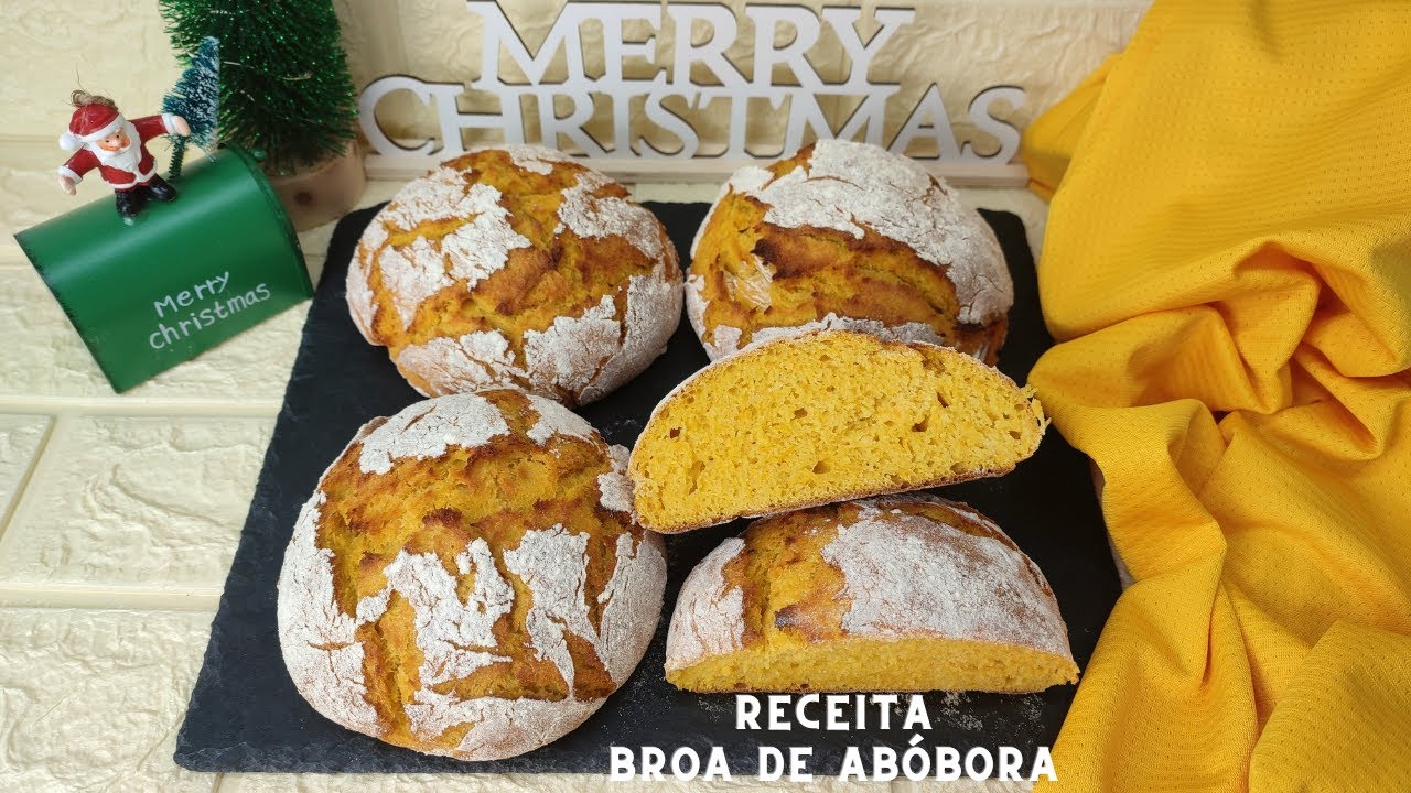 Aprenda neste vídeo a fazer uma deliciosa Broa de Abóbora, para ter na sua mesa de Natal! 😊