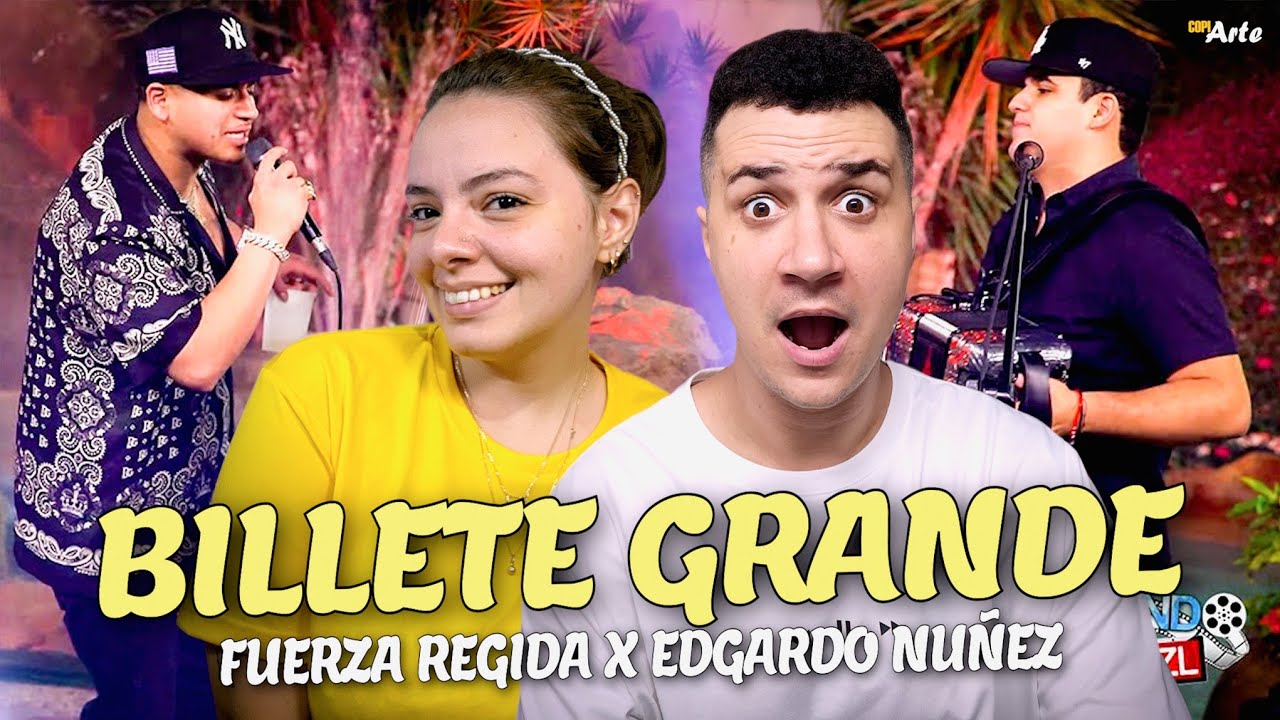CUBANOS REACCIONAN a Fuerza Regida X Edgardo Nuñez - Billete Grande (En Vivo 2022) - (con Laurita)