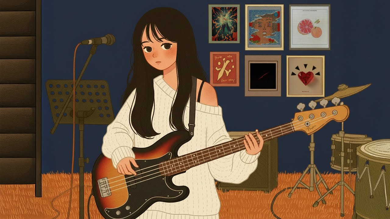 [Playlist] 베이스가 좋아야 노래 들을맛이 나거든요🎶여보컬 국내 밴드 플레이리스트🥁 | 터치드, 한로로, 유다빈밴드, 새소년, 카디, 롤링쿼츠  