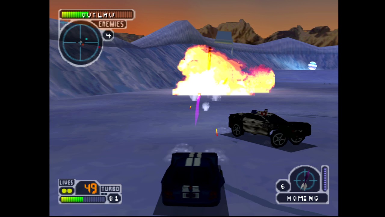 Twisted Metal 3 - PSX - Spectre - Full Playthrough Movie