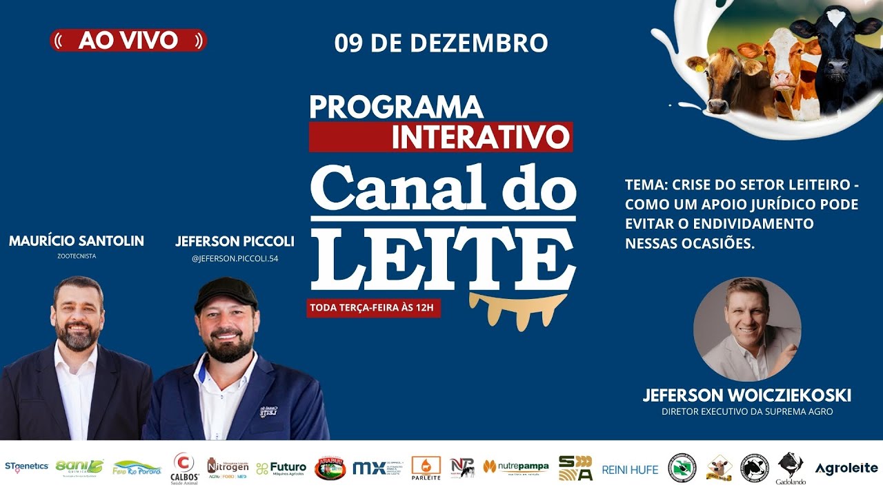 Canal do Leite Interativo - 09/12/2025