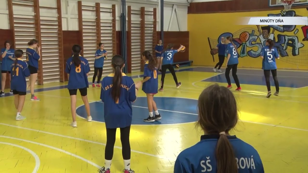 Vybíjaná dievčat - obvodové kolo