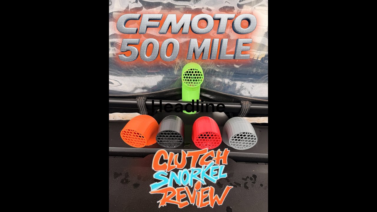 Обзор шноркеля сцепления CFMOTO после 500 миль пробега #cfmoto #utvlife