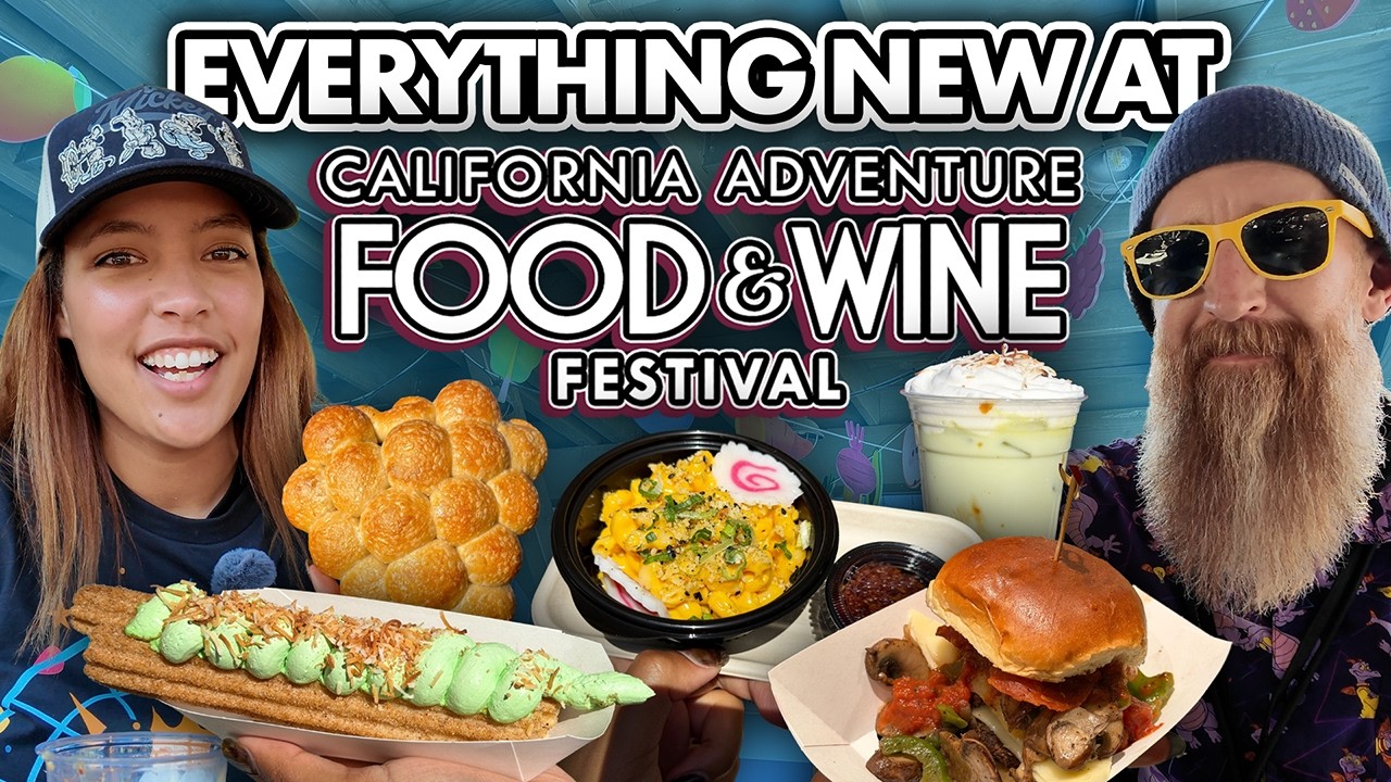 EVERY New Food & Drink at Disney California Adventure Food & Wine Festival 2026