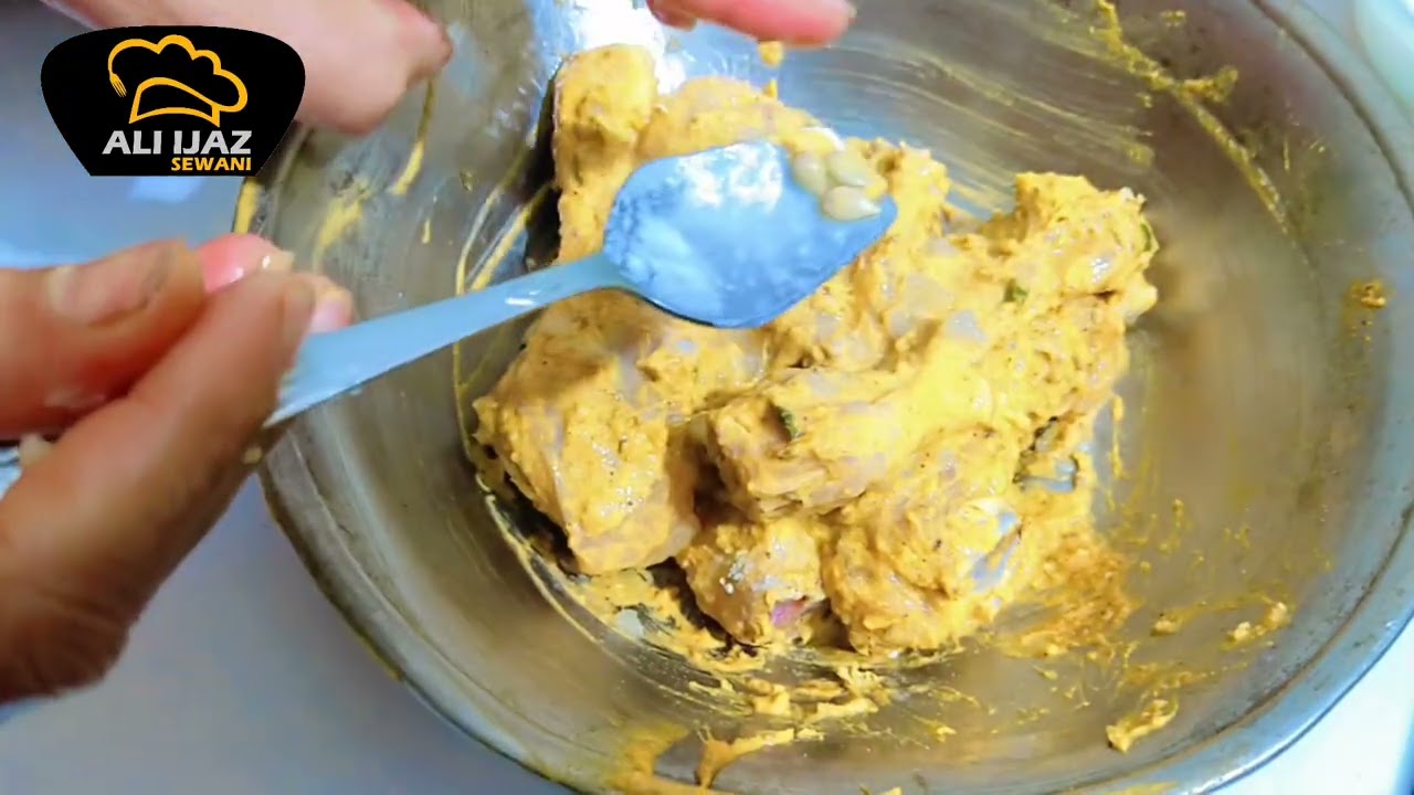 Leg Piece Fry With Vegetable Rice Recipe by Ali Ijaz Sewani Food |Part 01