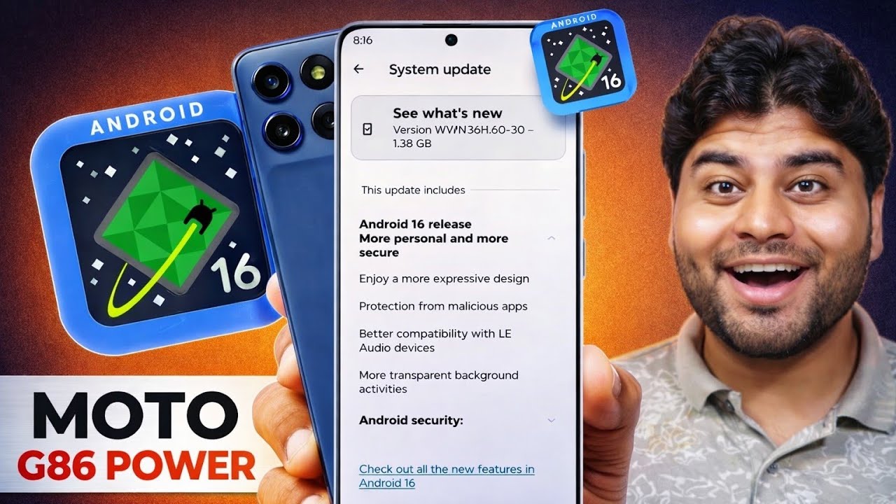 Moto G86 Power Android 16 Update is Here!