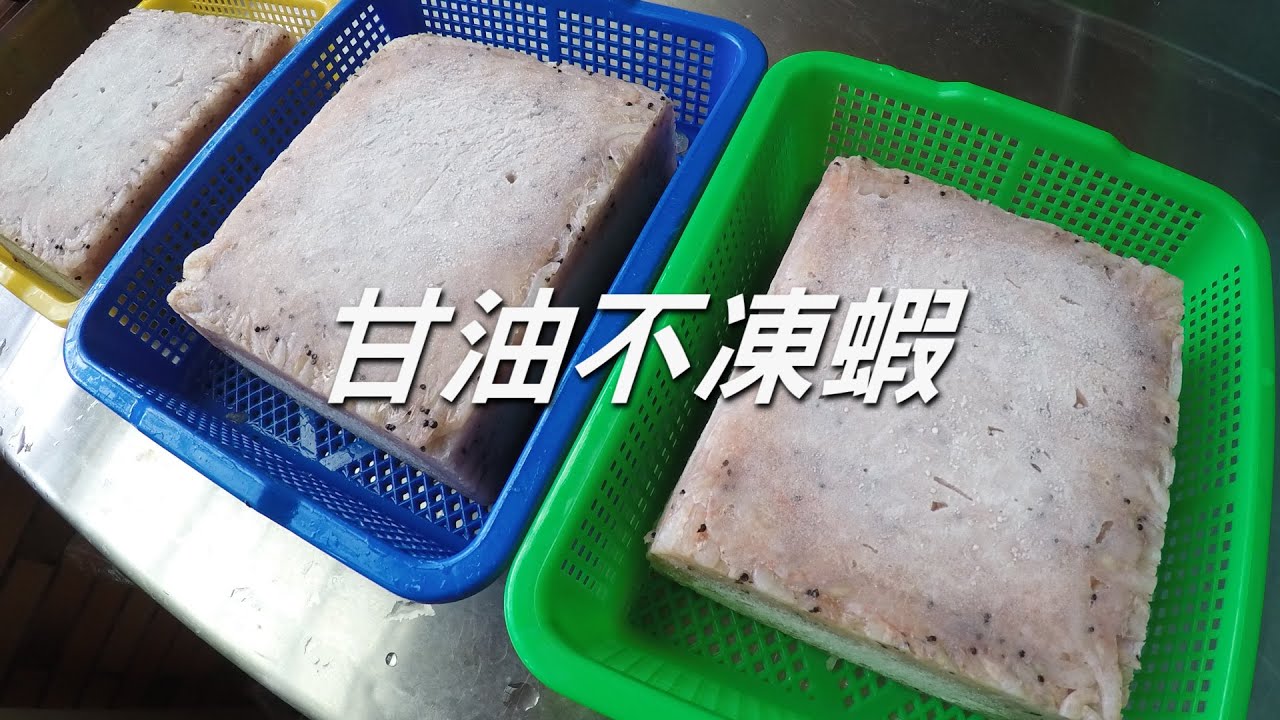 2016/05/20 甘油不凍蝦