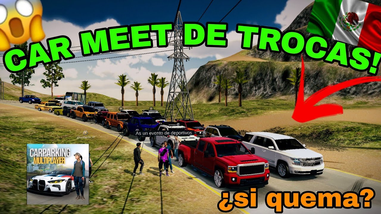 Organice mi primer Car Meet de camionetas en Car Parking Multiplayer *TROCAS TUNEADAS*🔥❤️