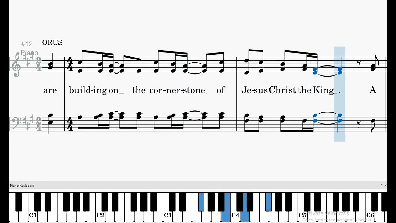 Our Cornerstone   SATB