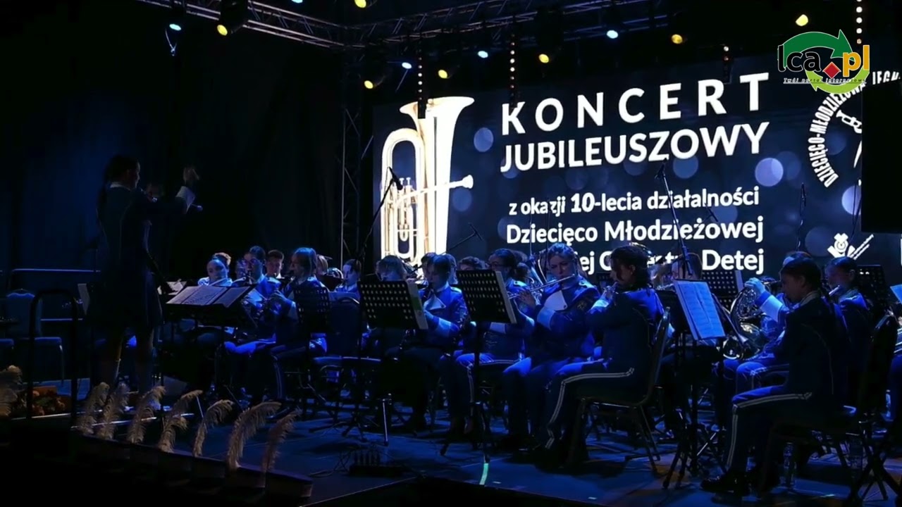 Koncert Jubileuszowy z okazji 10-lecia Dziecięco-Młodzieżowej Legnickiej Orkiestry Dętej