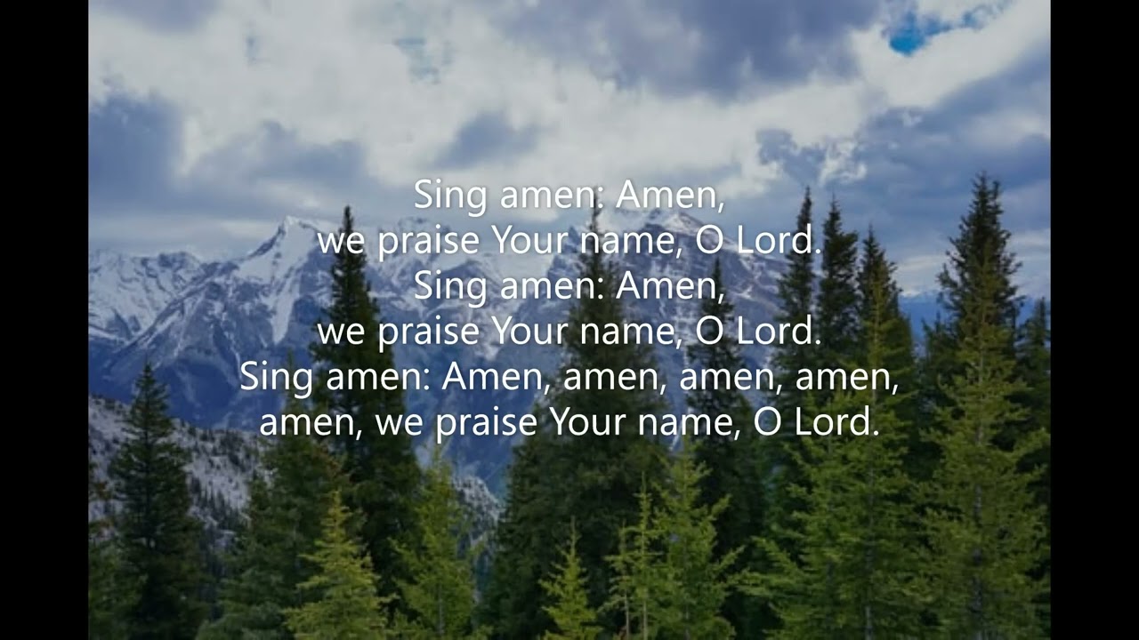 Masithi: Amen (#336 Common Praise 1998 Praise) Stephen Cuthbert Molefe