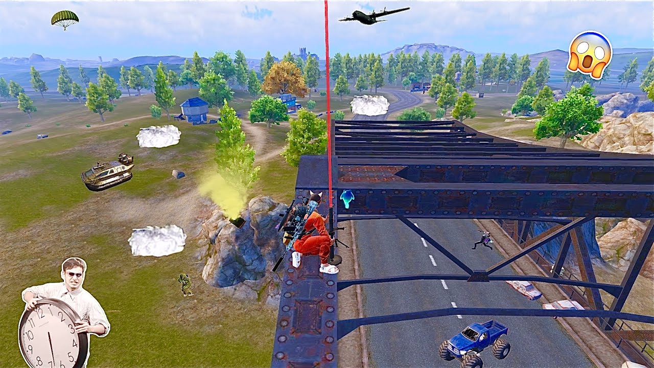 Bridge Camper 1000 IQ 😱😱 Pubg Mobile Funny Moments 🤣
