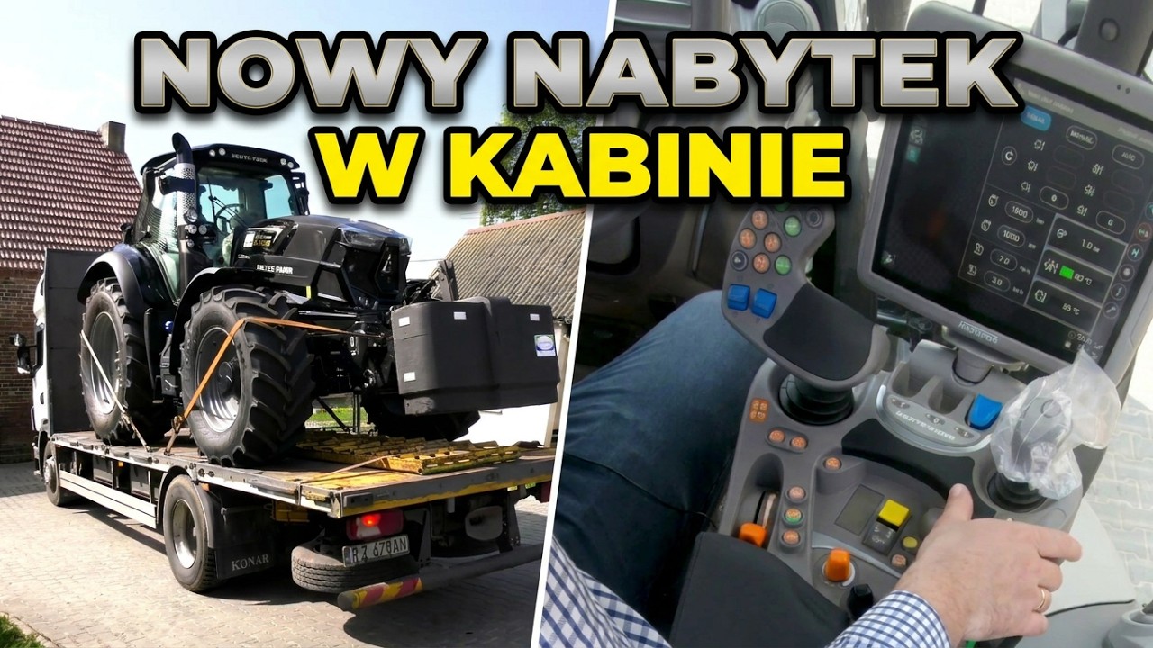 Rolnik kupił dużego Deutz-Fahra 6215 RC Shift Agrotron Warrior 👉 rozmowa w kabinie traktora