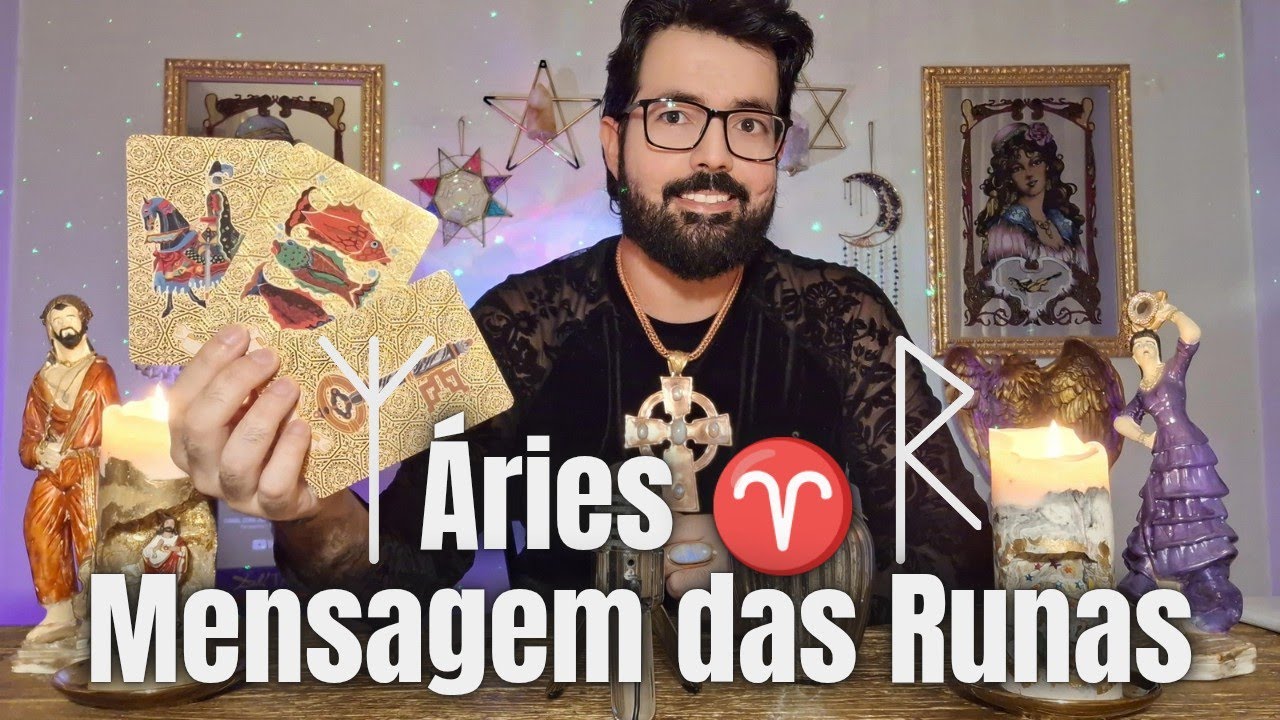 ÁRIES ♈ Runas e Tarot: Você está no CAMINHO CERTO !