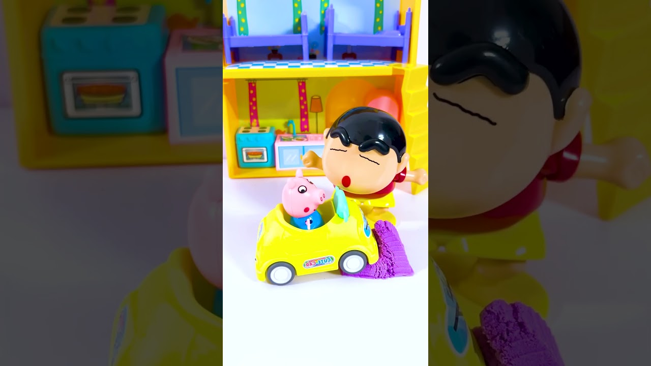 Satisfying Unboxing Experience with Shin Chan and Peppa Pig Toys Collection #shinchan #toys
