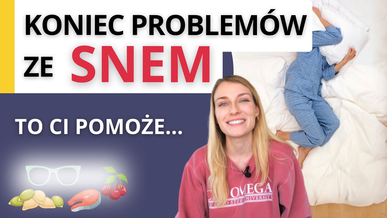 10 sposobów na lepszy SEN - napraw zegar biologiczny!🌙 Na problemy z zasypianiem i bezsenność