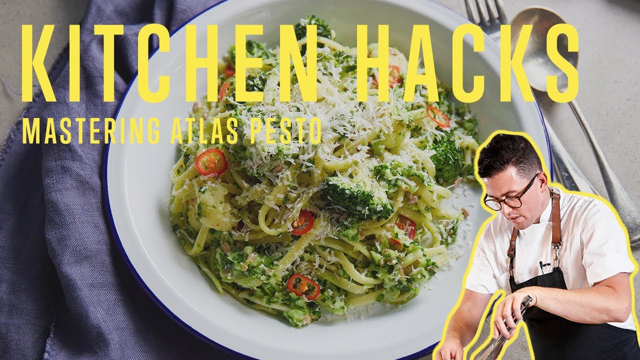 PESTO WARS! BLENDER VS. HAND CHOP!