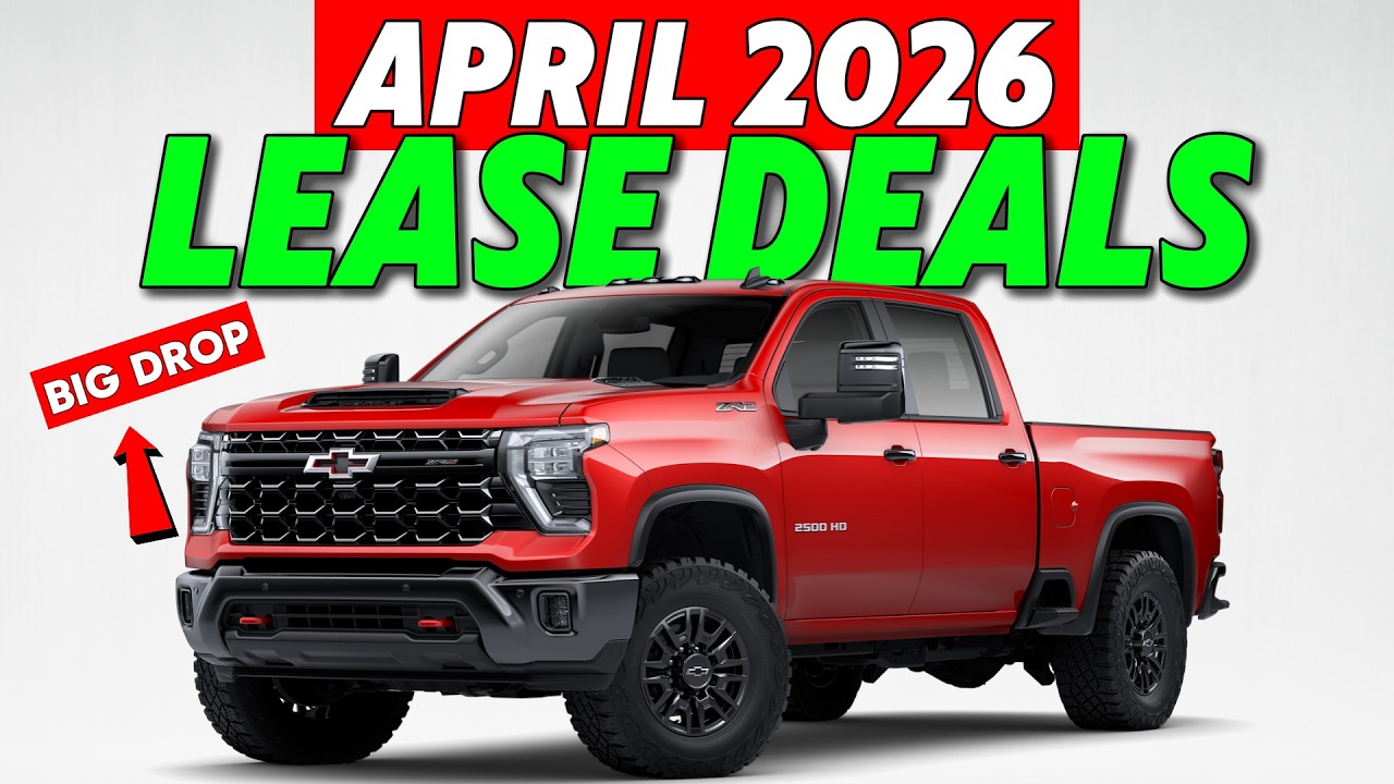 Best Truck Lease Deals for April 2026 | Top Pickups & 4x4s for Less! 🛻💨