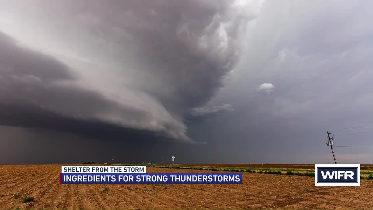 Shelter from the Storm: Ingredients for strong thunderstorms