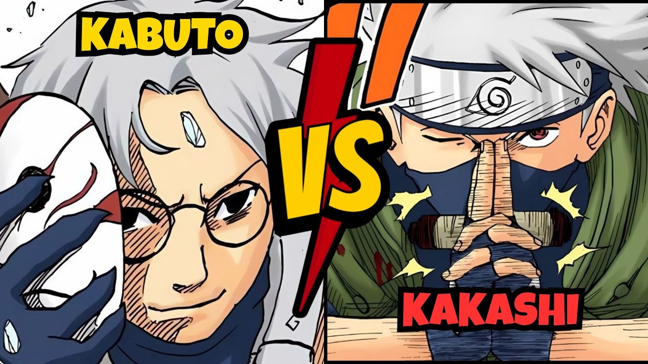Kabuto vs Kakashi: quem venceria em Naruto Clássico?