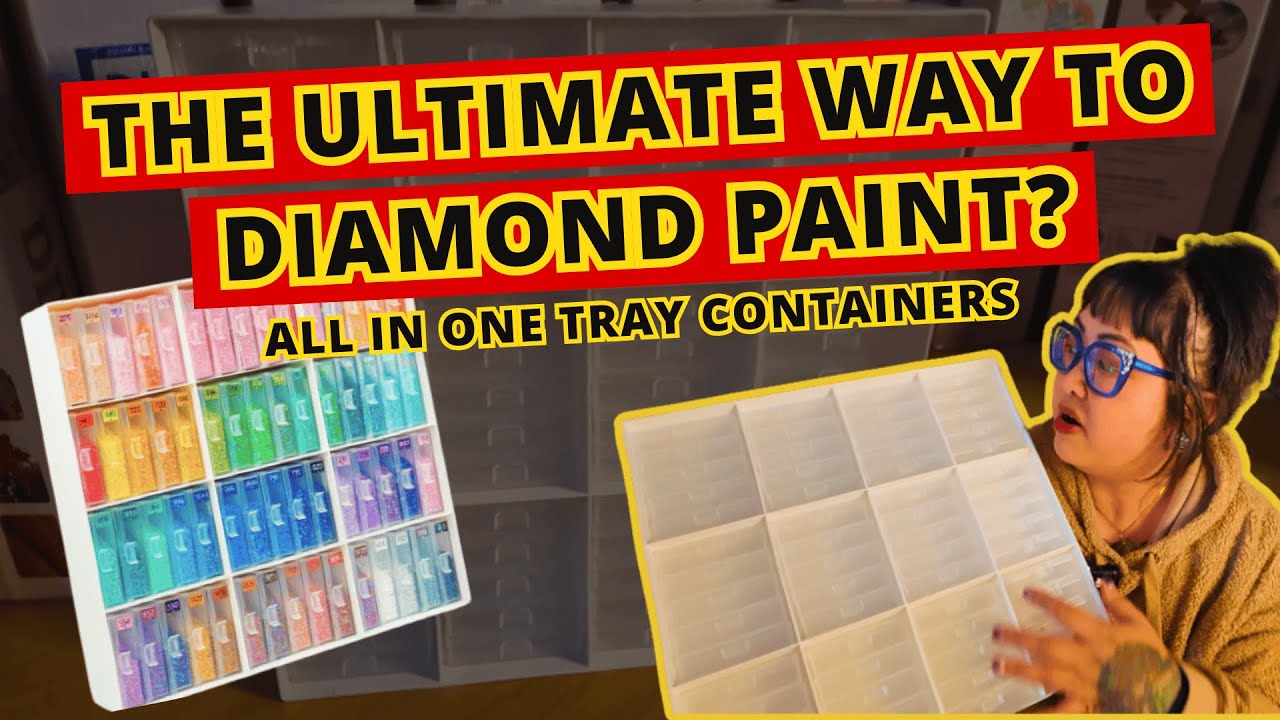 Forever Young Review of Diamond Painting Tray Storage Containers | Comprehensive & Thorough Review!
