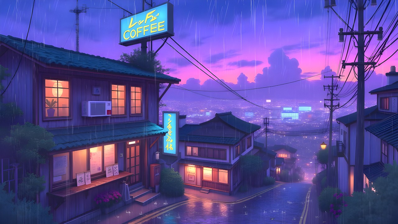 90's Chill Lofi ☔️ Lofi Music for Study, Relax & Focus🕯️ Dreamy Rainfall