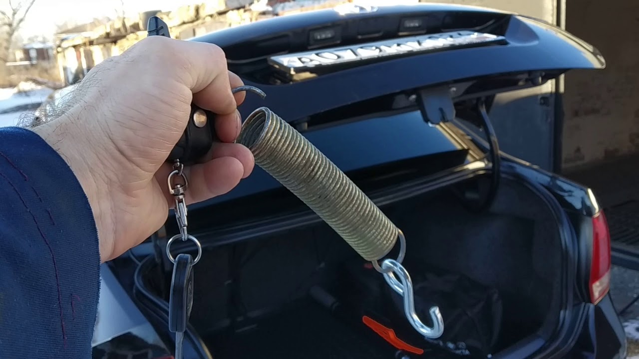 Автоматическое открывание багажника Фольксваген поло седан  проще простого!