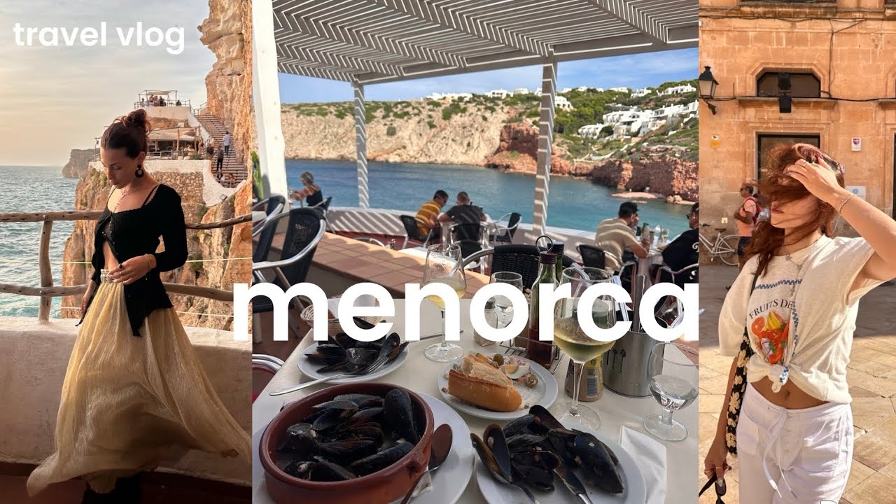 menorca vlog | full menorca, spain itinerary!!