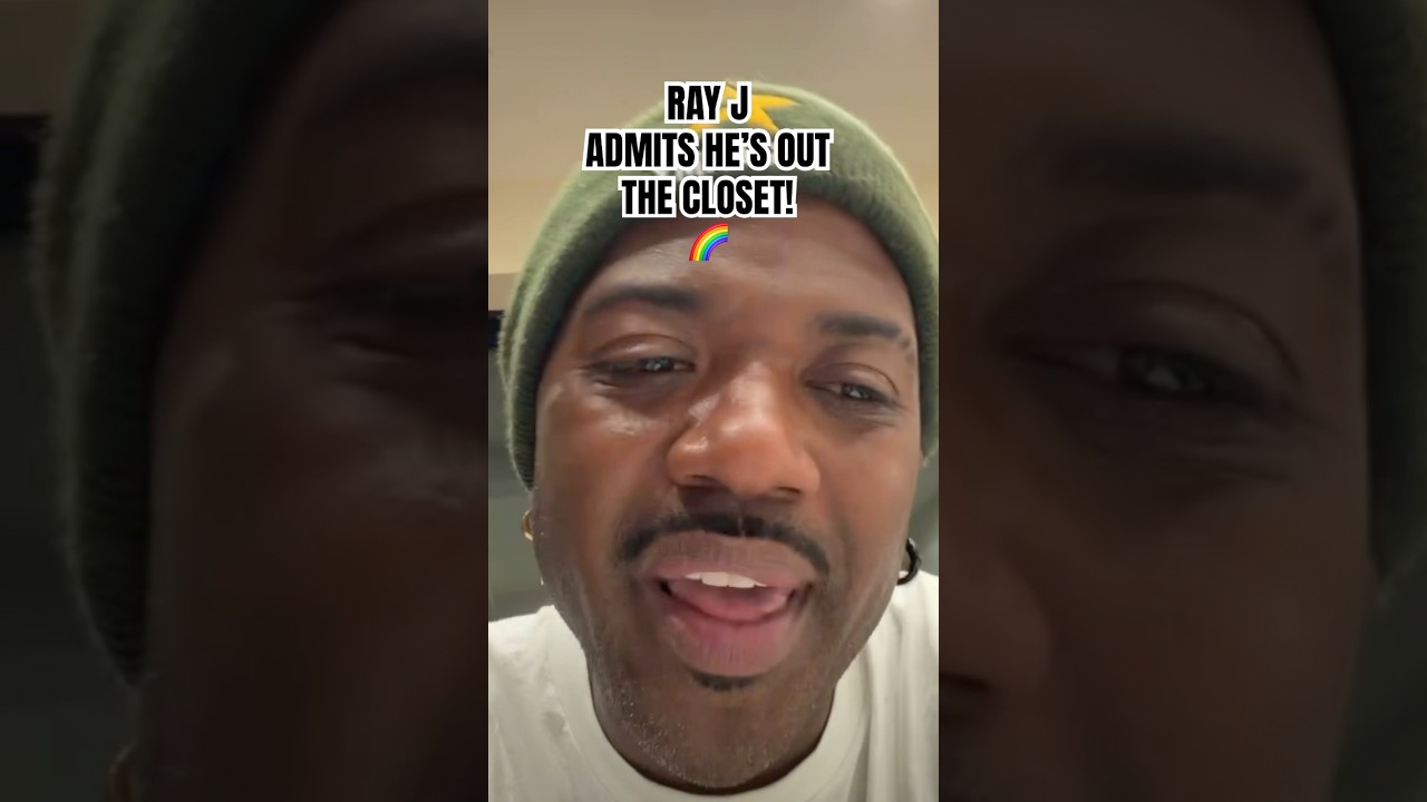 RAY J COMES OUT! 🌈 #trending #news #live #reaction #shorts #rayj
