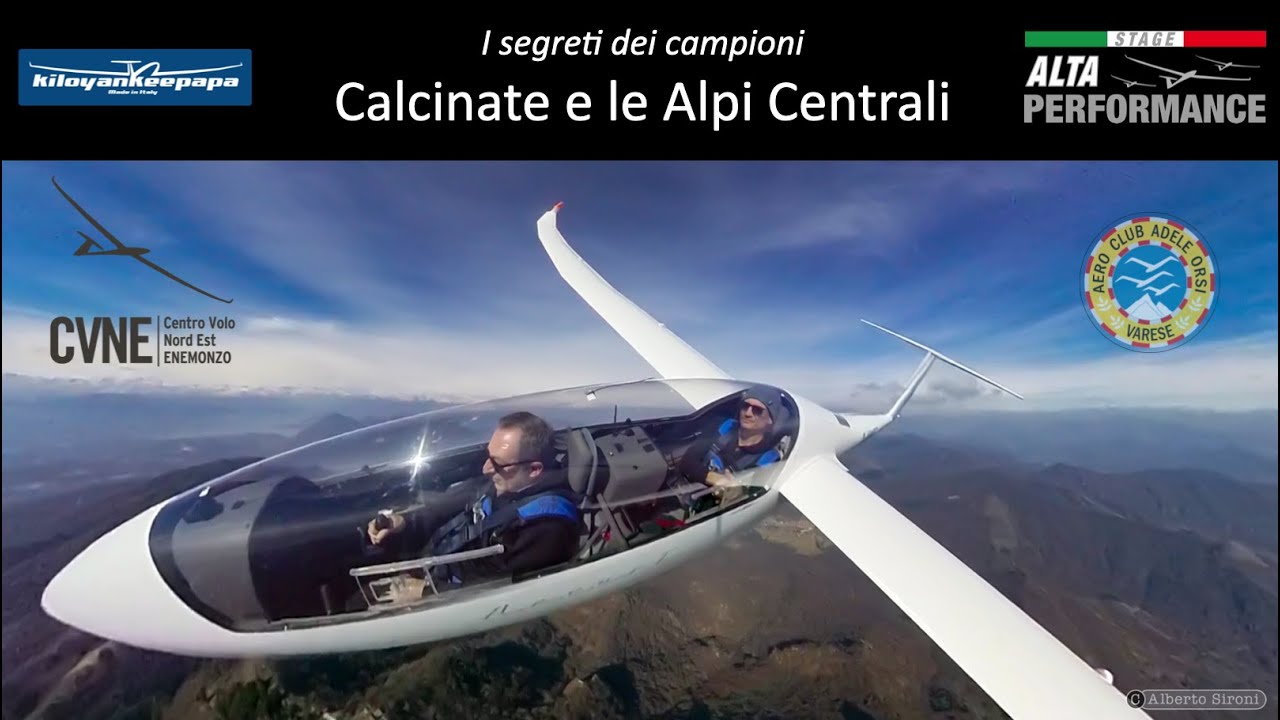 Il volo in aliante nelle Alpi Centrali