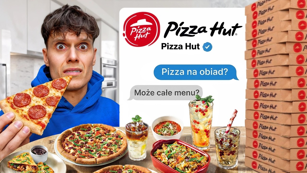 PIZZA HUT KONTROLUJE CO JEM PRZEZ 24H