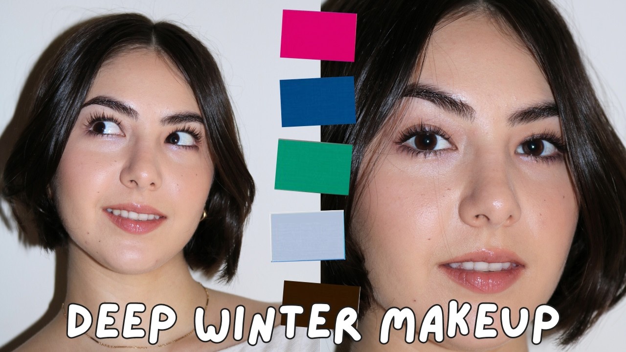 Deep Winter Makeup Tutorial ❄️ 💜 | Making It Up