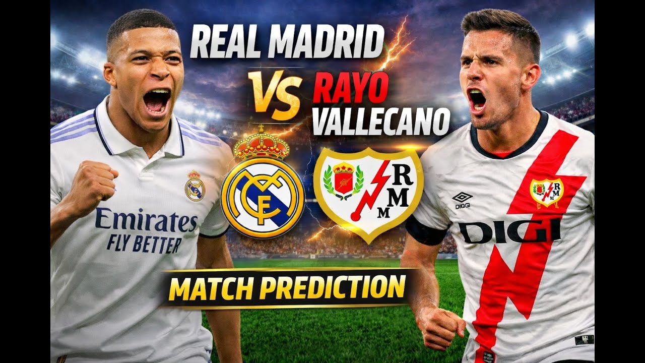 Real Madrid vs Rayo Vallecano 😱 | Match Prediction