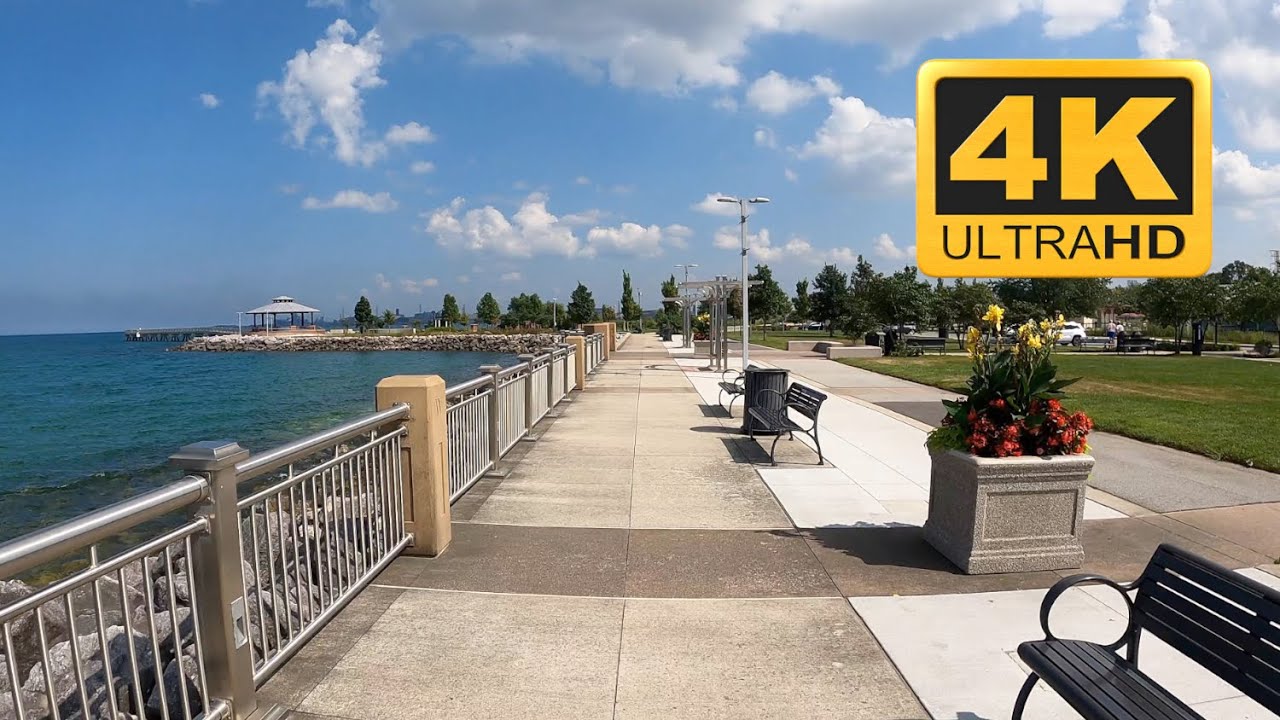 Biking from Chicago into Indiana [4K]