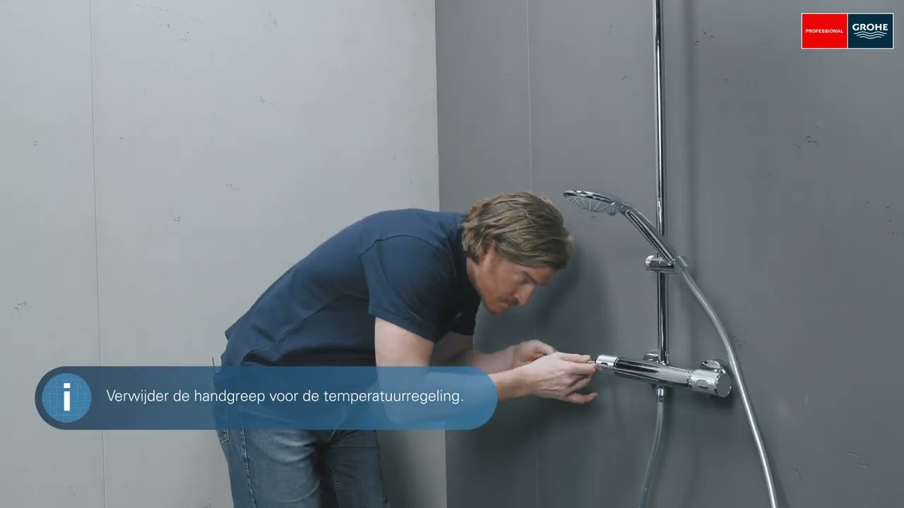 How to: een Thermostaat Kalibreren voor de Juiste Douche Temperatuur